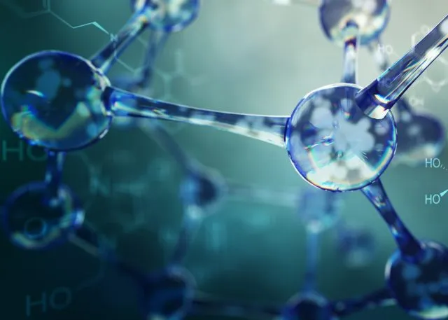 Zoomed chemical structure
