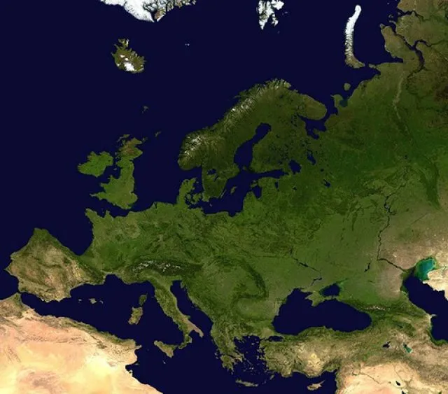 Map of Europe