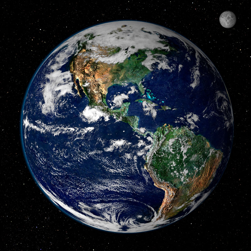 Globe-Earth-from-space-N-America