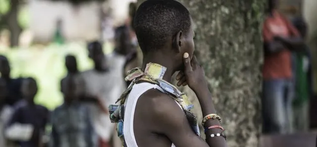 A Member of the anti balaka armed group