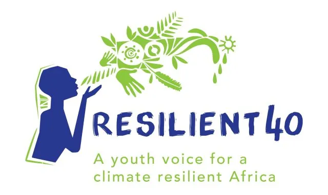 Resilient 40 logo with the text 