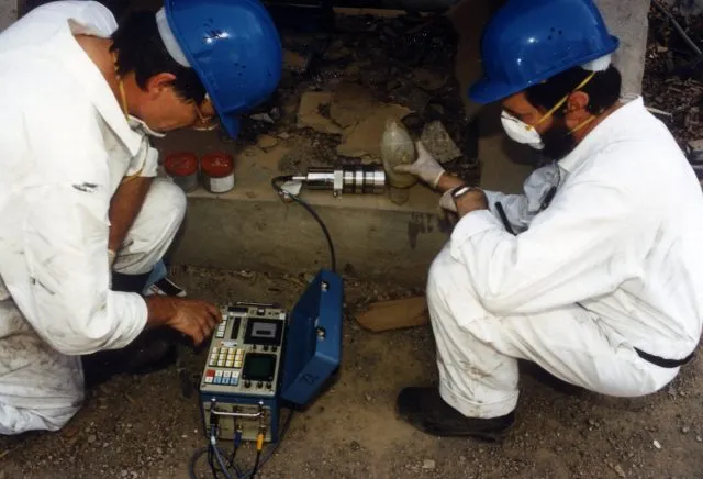 UN IAEA inspectors in Iraq