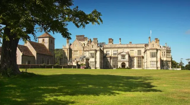 Wiston House in summertime