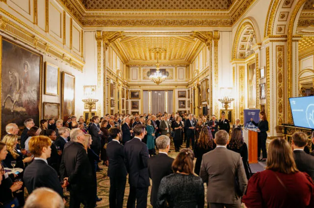 Guests at the launch of the Wilton Park Global Impact Group