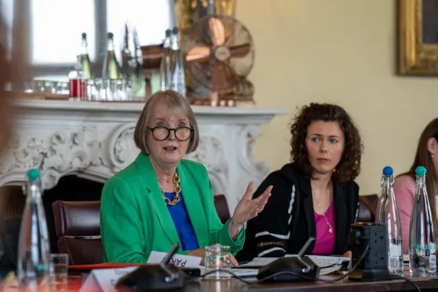 Harriet Harman speaks at Wilton Park