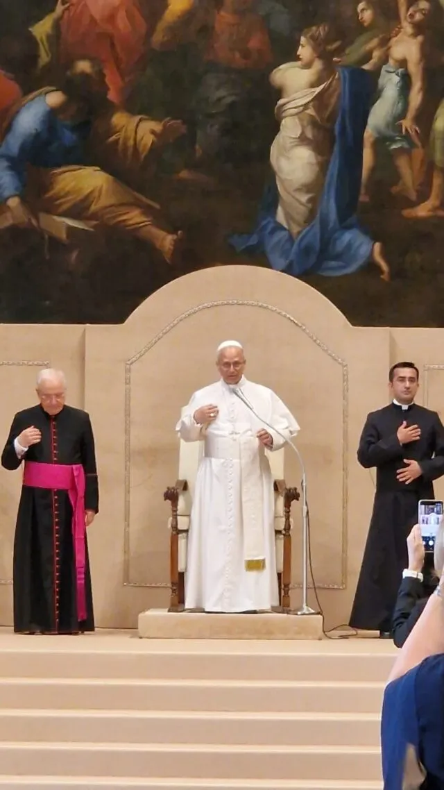 Pope Leo XIV at the Vatican