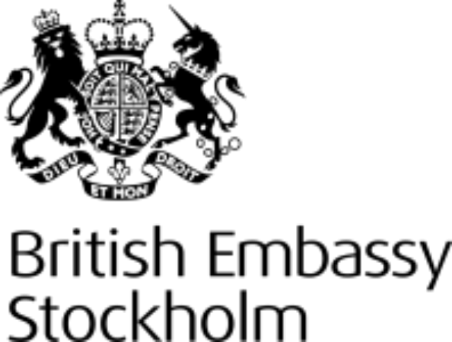 British Embassy Stockholm logo