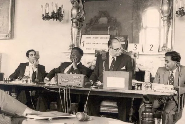 An early Wilton Park conference at Wiston House