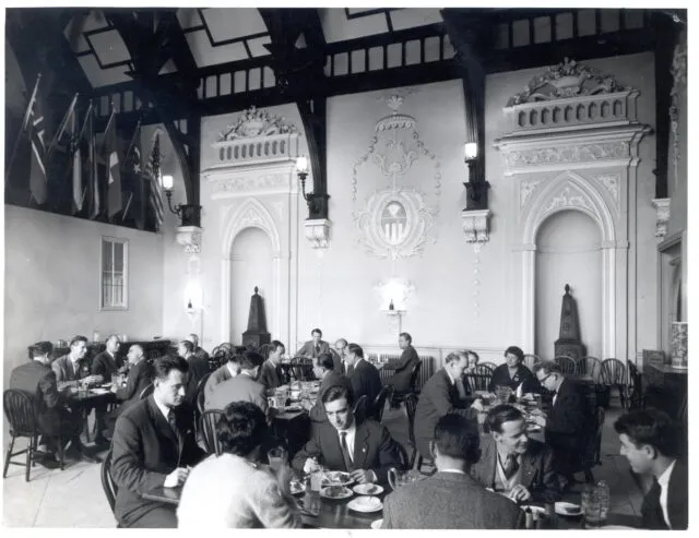 Dinner during the 11th European conference 1959