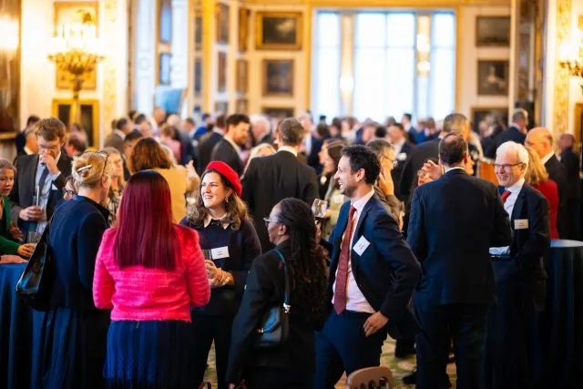 Guests gathered at Lancaster House