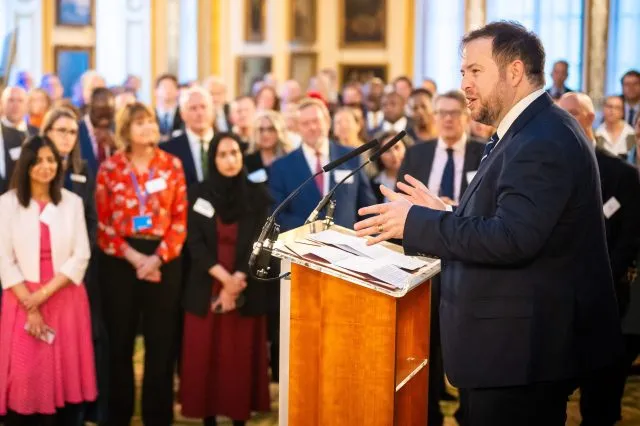 Stephen Doughty MP speaks at Lancaster House